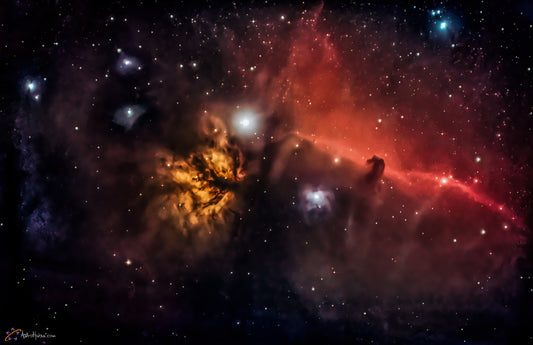 B33 and NGC2024 nebulae