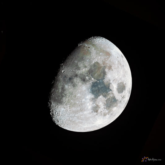 Luna crescente al 76%