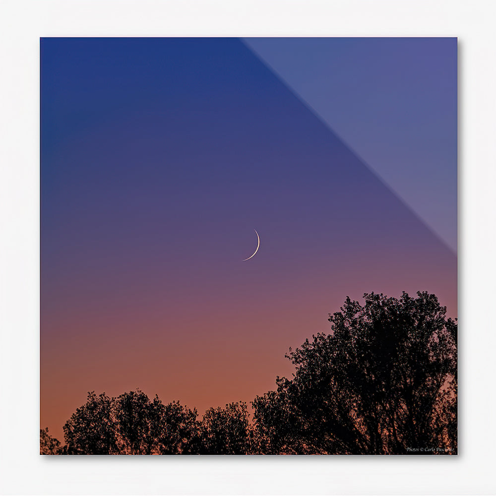 Luna nuova al tramonto n.1