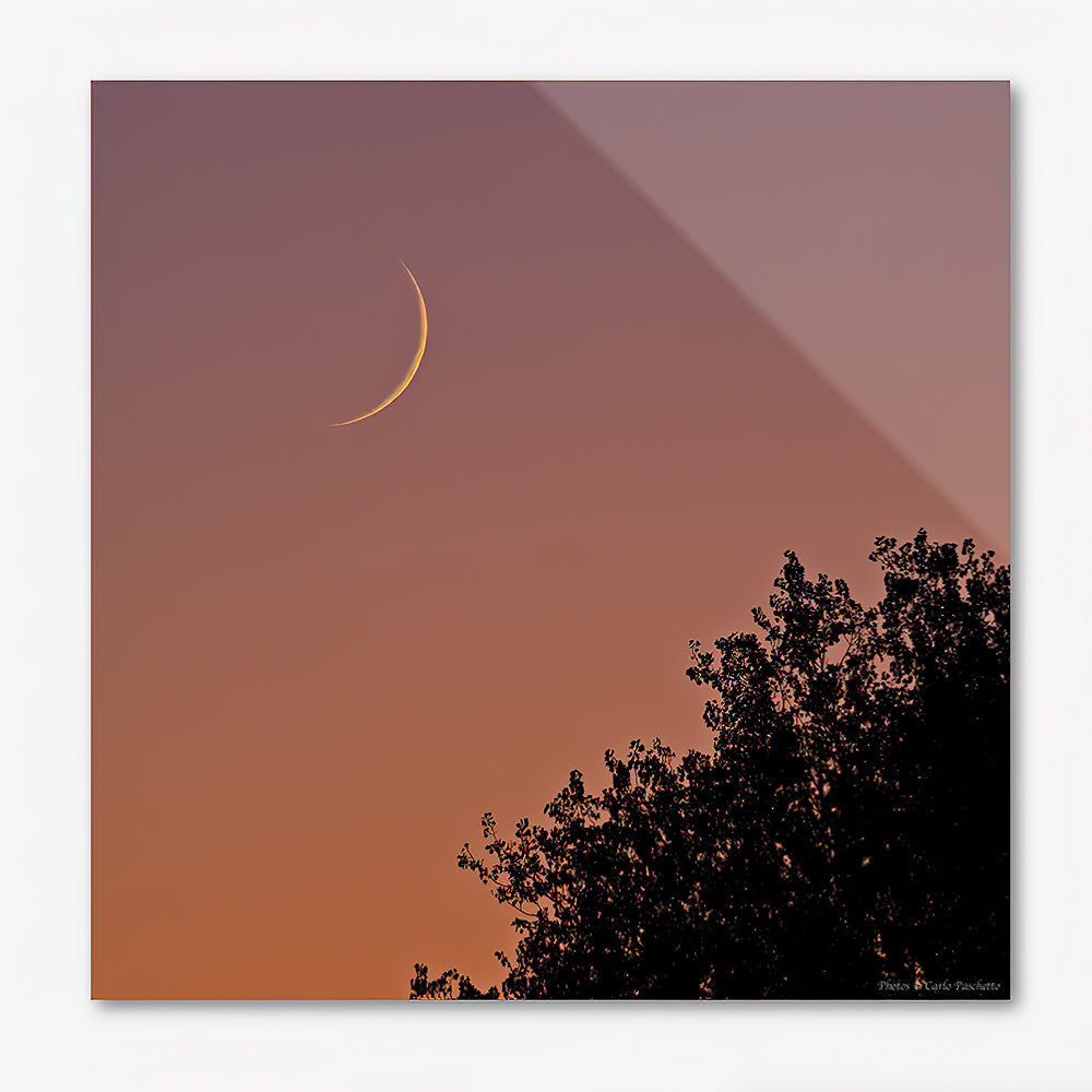 Luna nuova al tramonto n.2