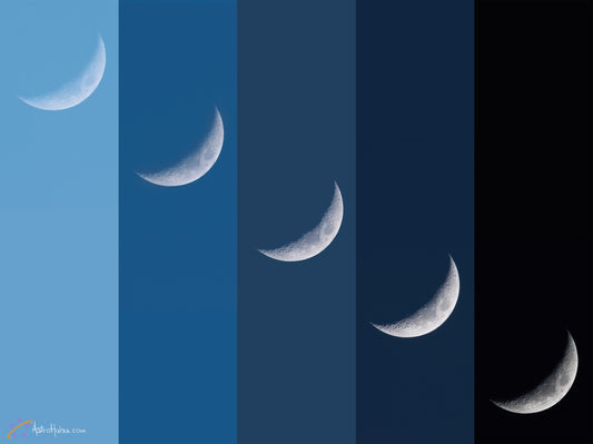 Il tramonto della Luna