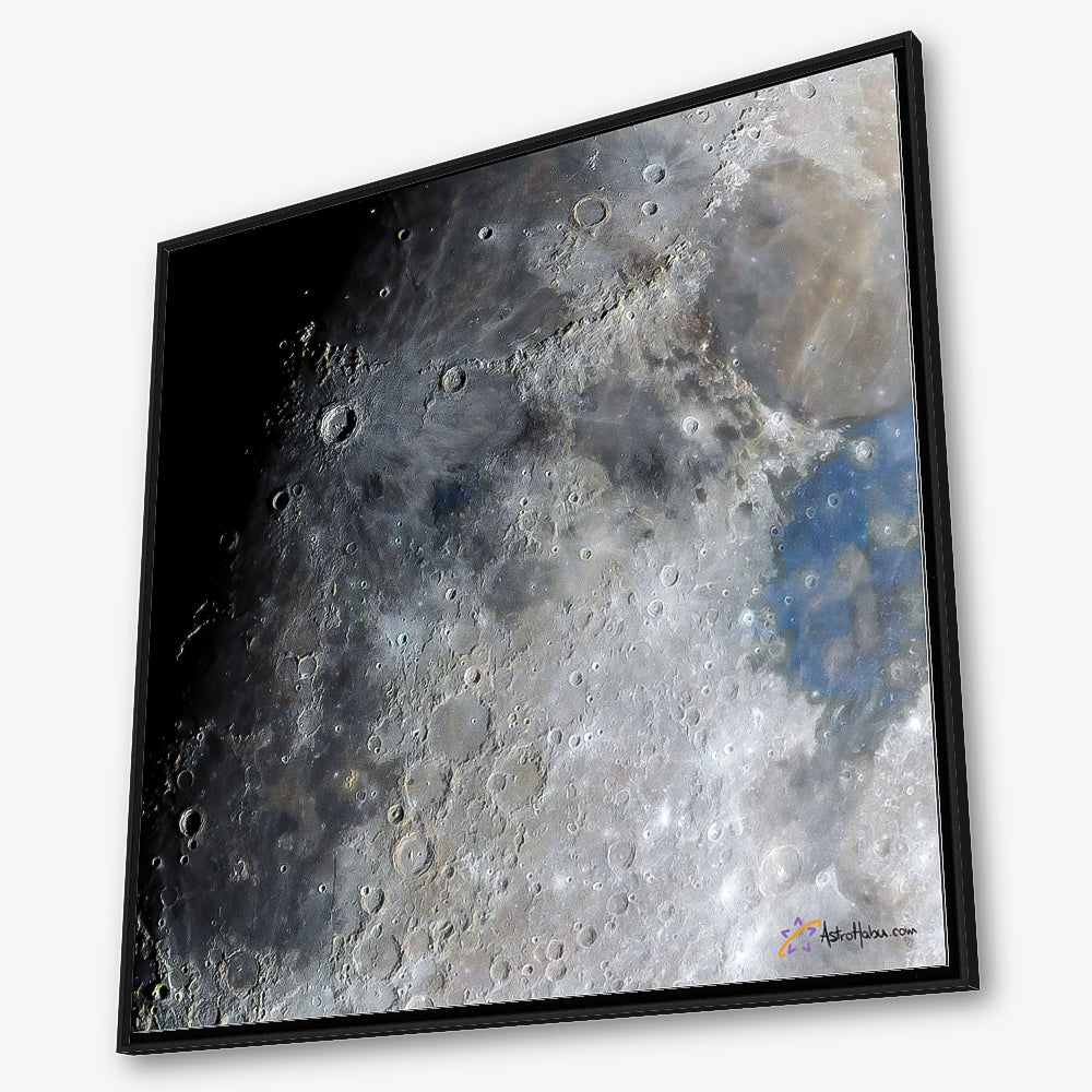 Copernicus crater and Apollo 11 landing site
